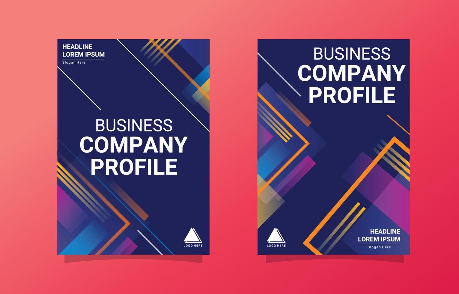 Company Profile Template vector