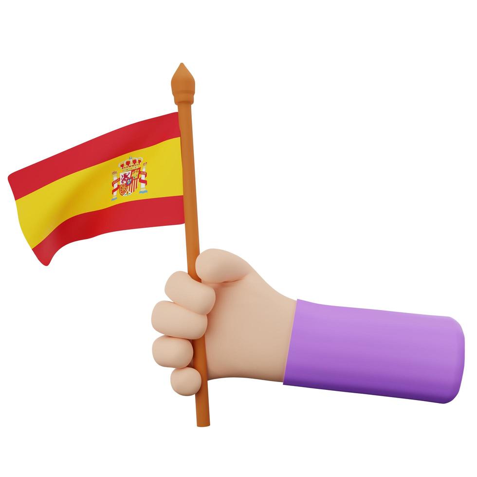 concepto del día nacional de españa foto