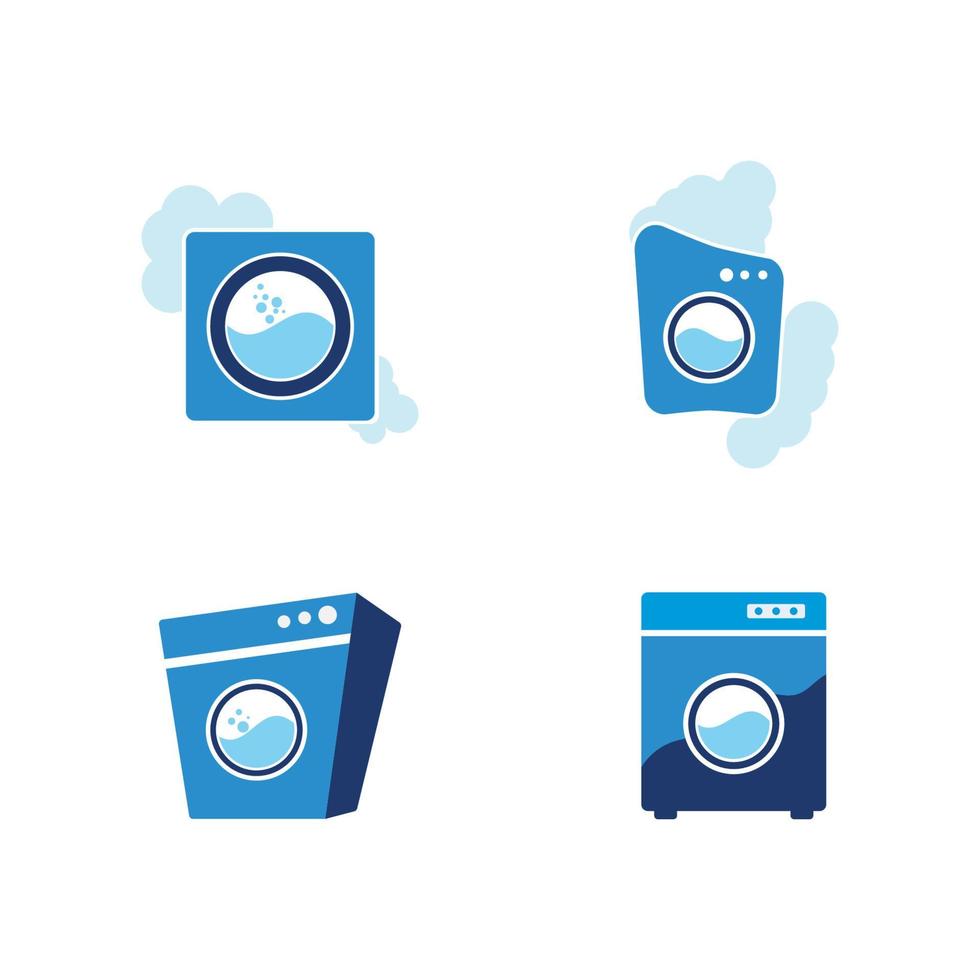 Laundry vector icon design