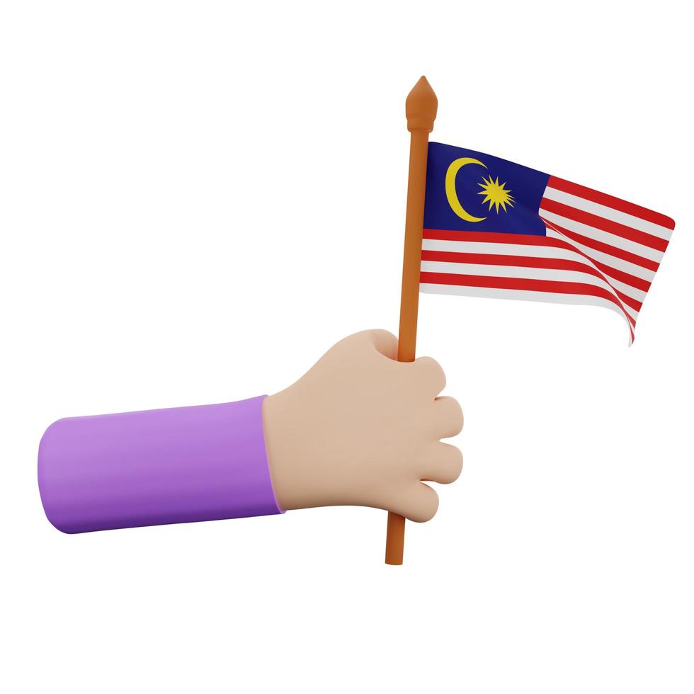 malaysia national day concept photo