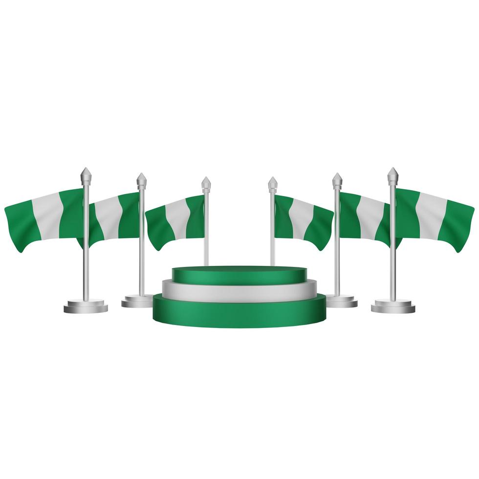 nigeria national day concept photo