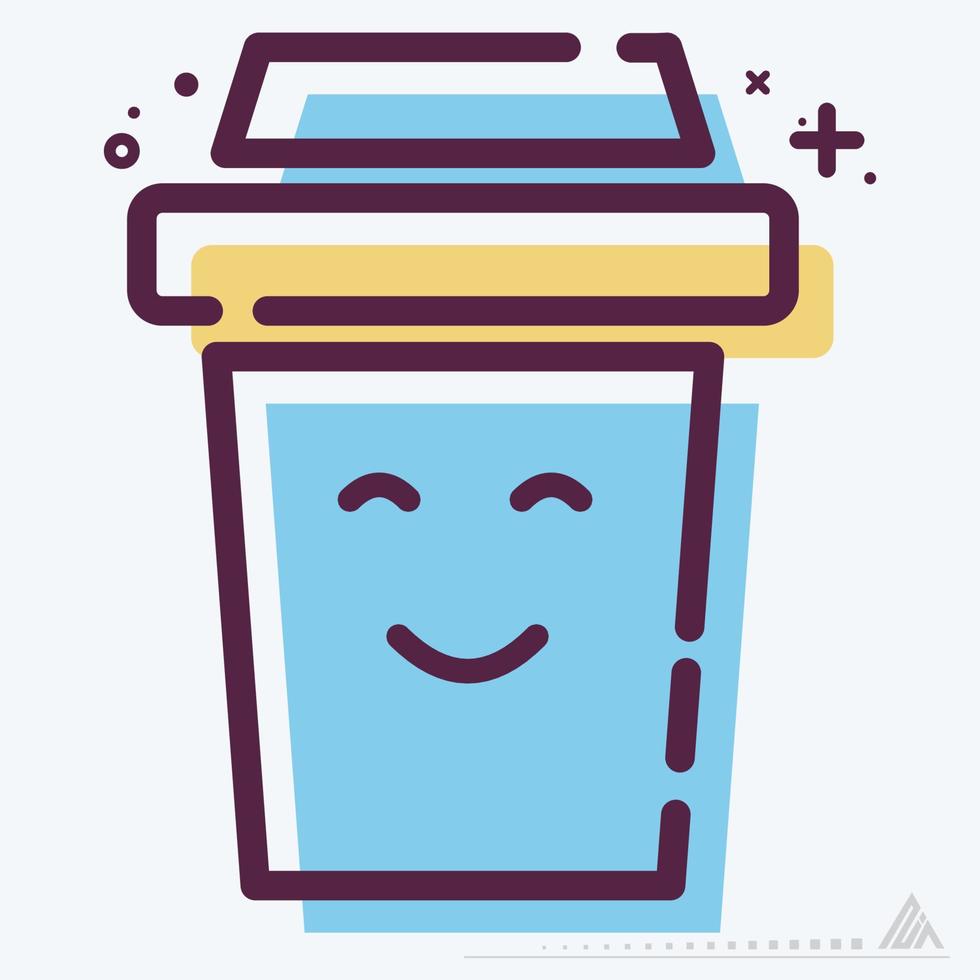 Icon Vector of Tea - MBE Syle
