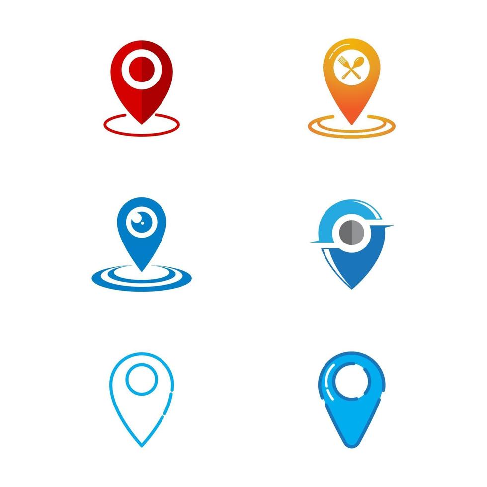 Location point icon vector illustration