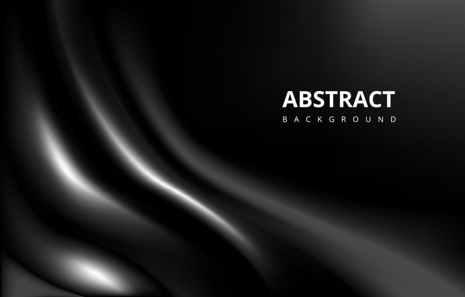 Abstract Elegant Luxury Black Silk Satin Fabric Wave Background Wallpaper  3682801 Vector Art at Vecteezy