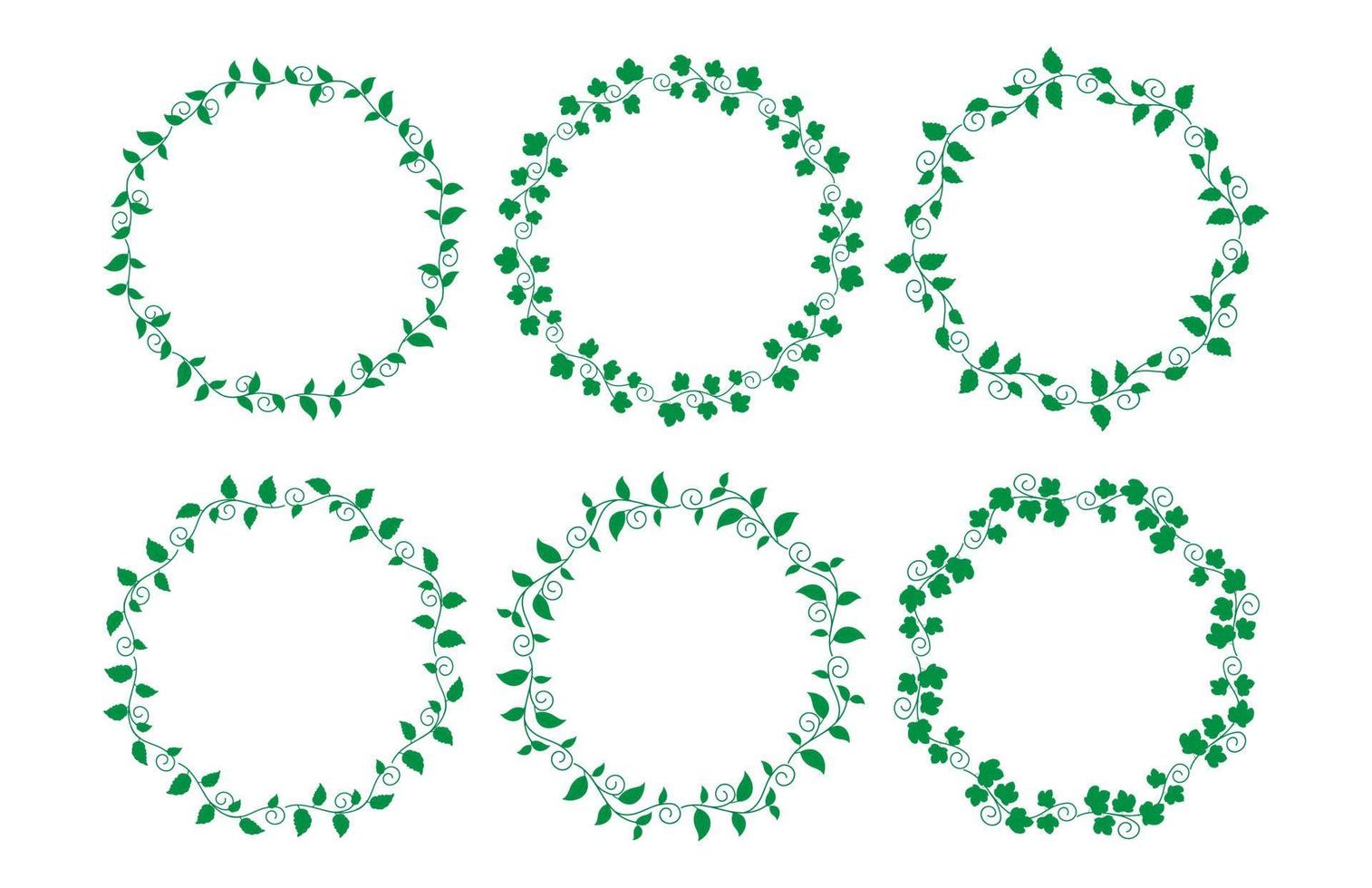 Hand Drawn Borders Elements Set Collection, floral Swirl ornament Vector