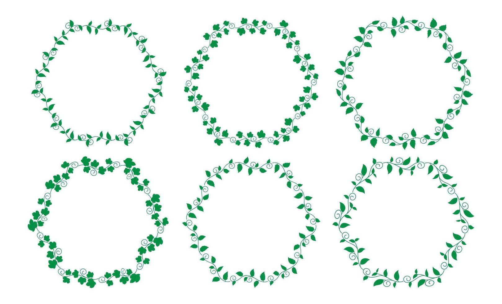 Hand Drawn Borders Elements Set Collection, floral Swirl ornament Vector
