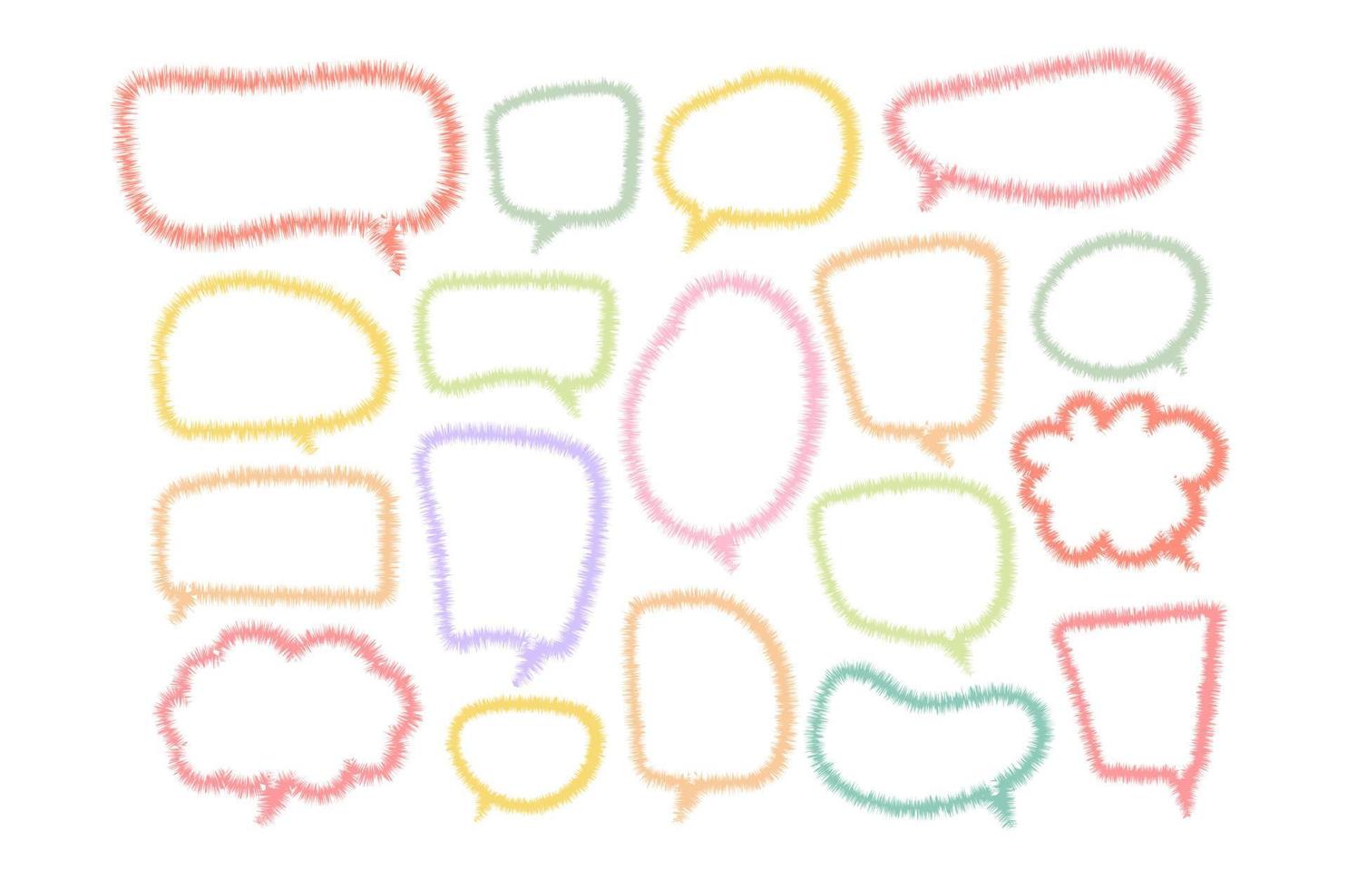 speech bubble cut paper design template. Vector illustration for your business