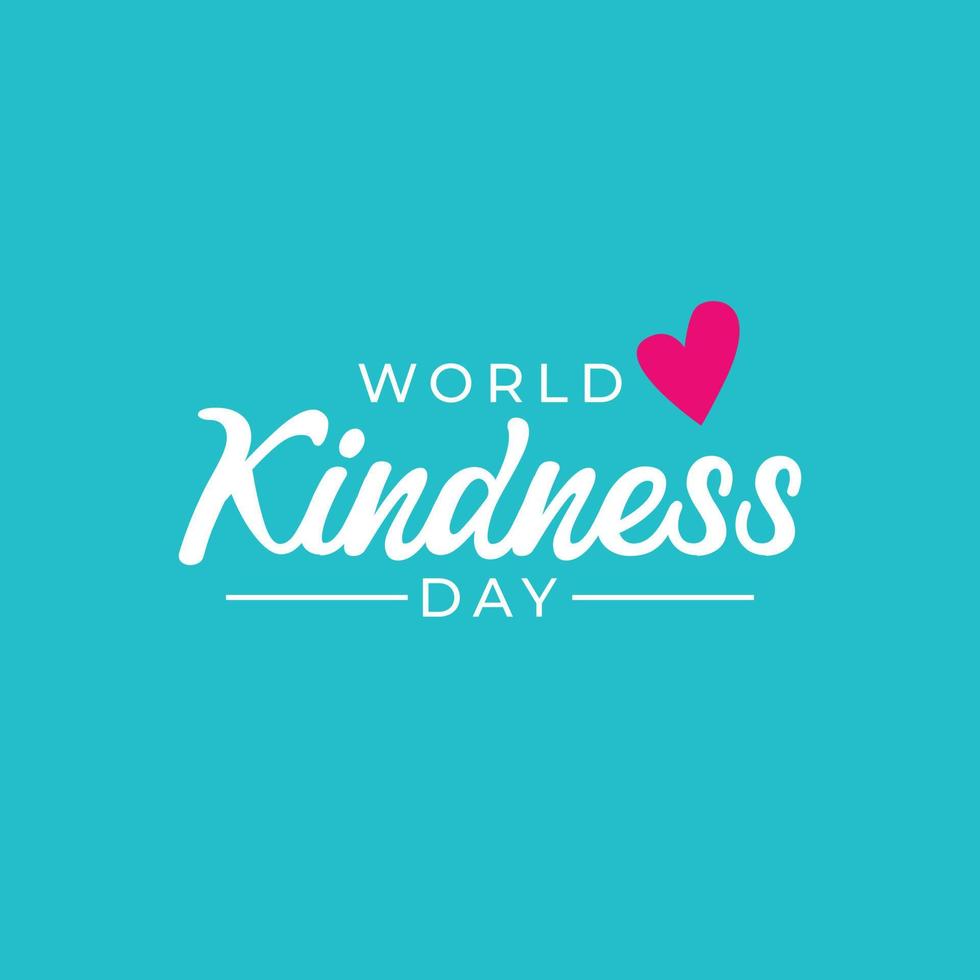 happy kindness day banner template. vector