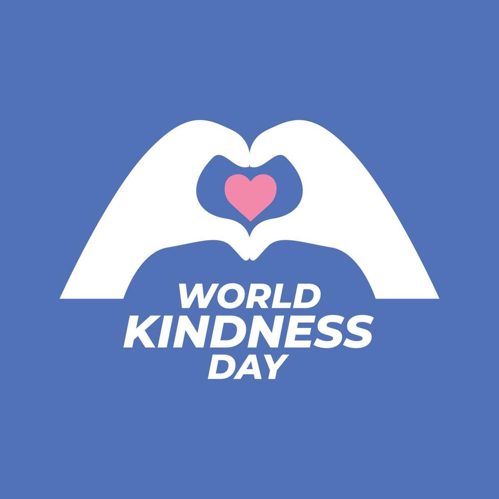 happy kindness day banner template. vector
