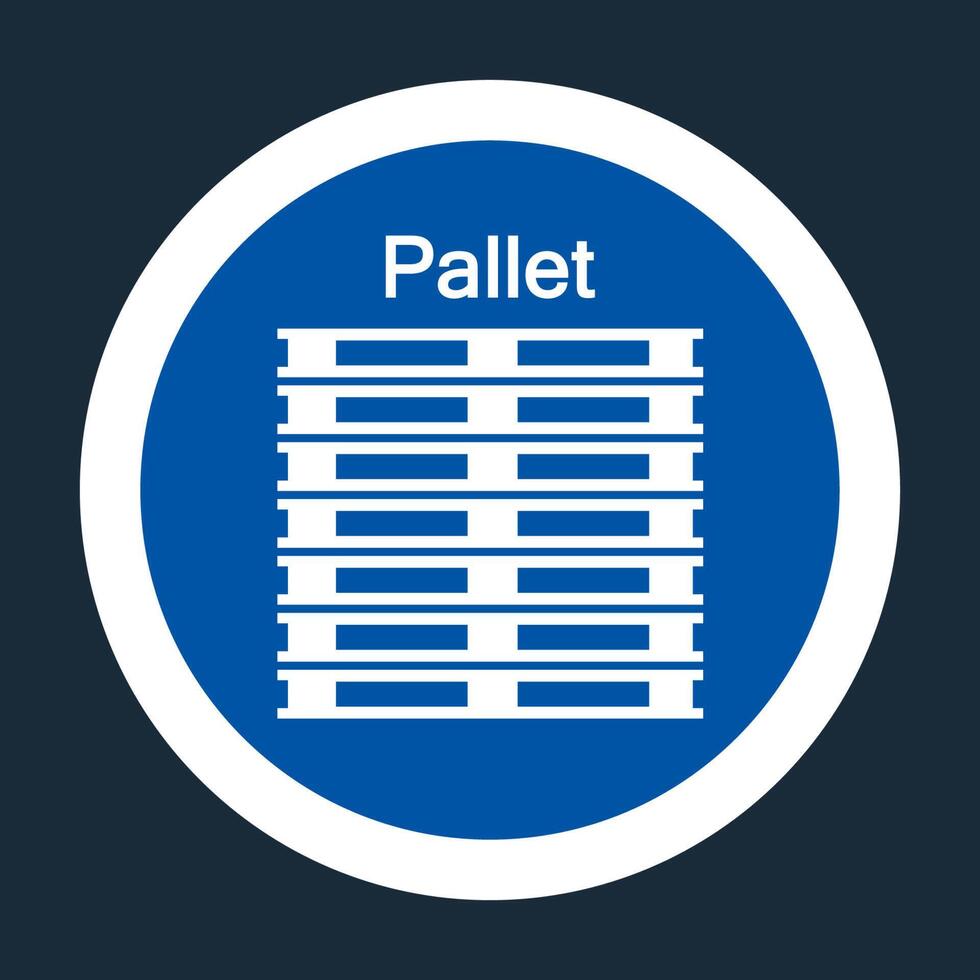 PPE Icon.Stack Correctly Symbol Sign On black Background On black Background vector