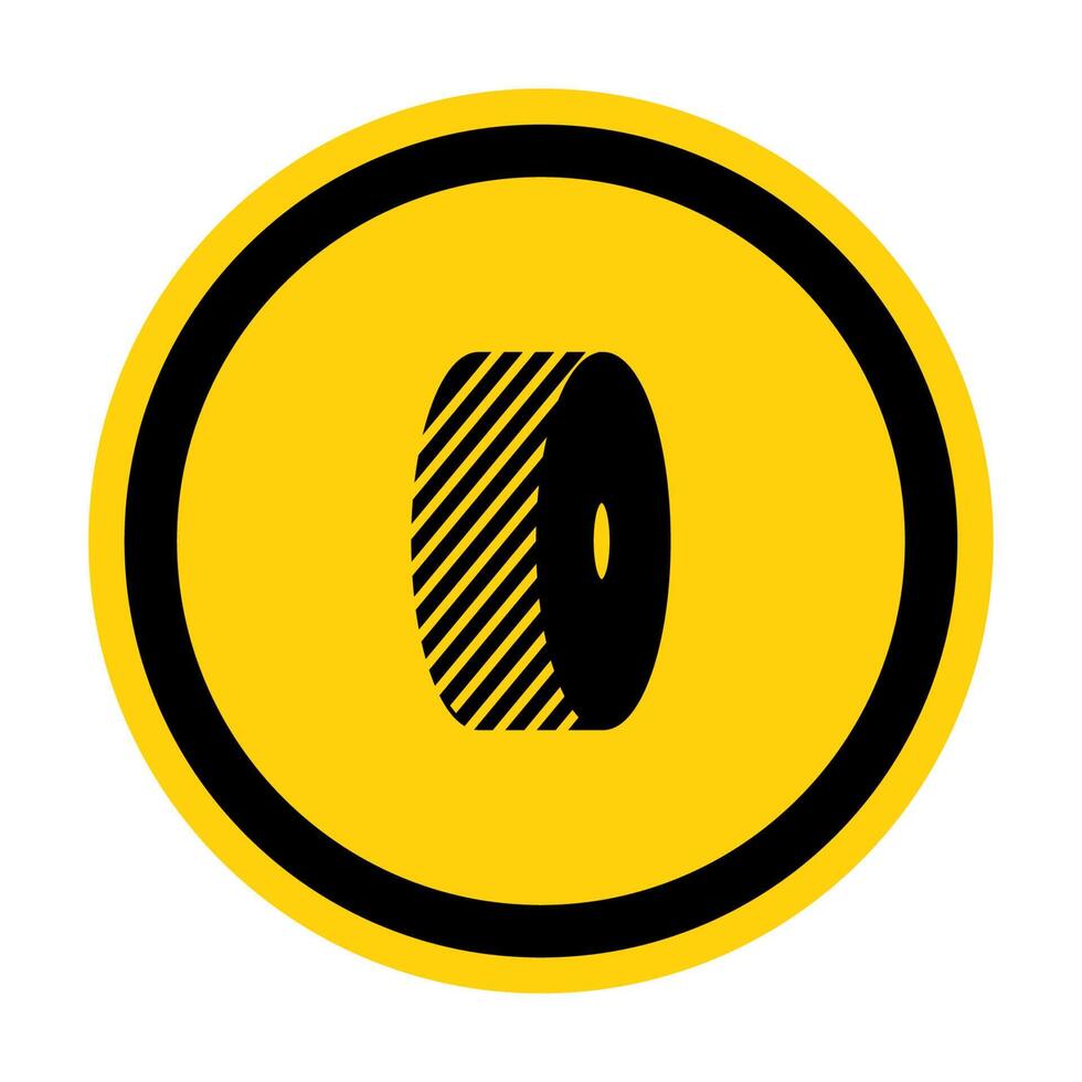 Do Not Change Grinding Wheels Symbol Sign Isolate on White Background,Vector Illustration vector