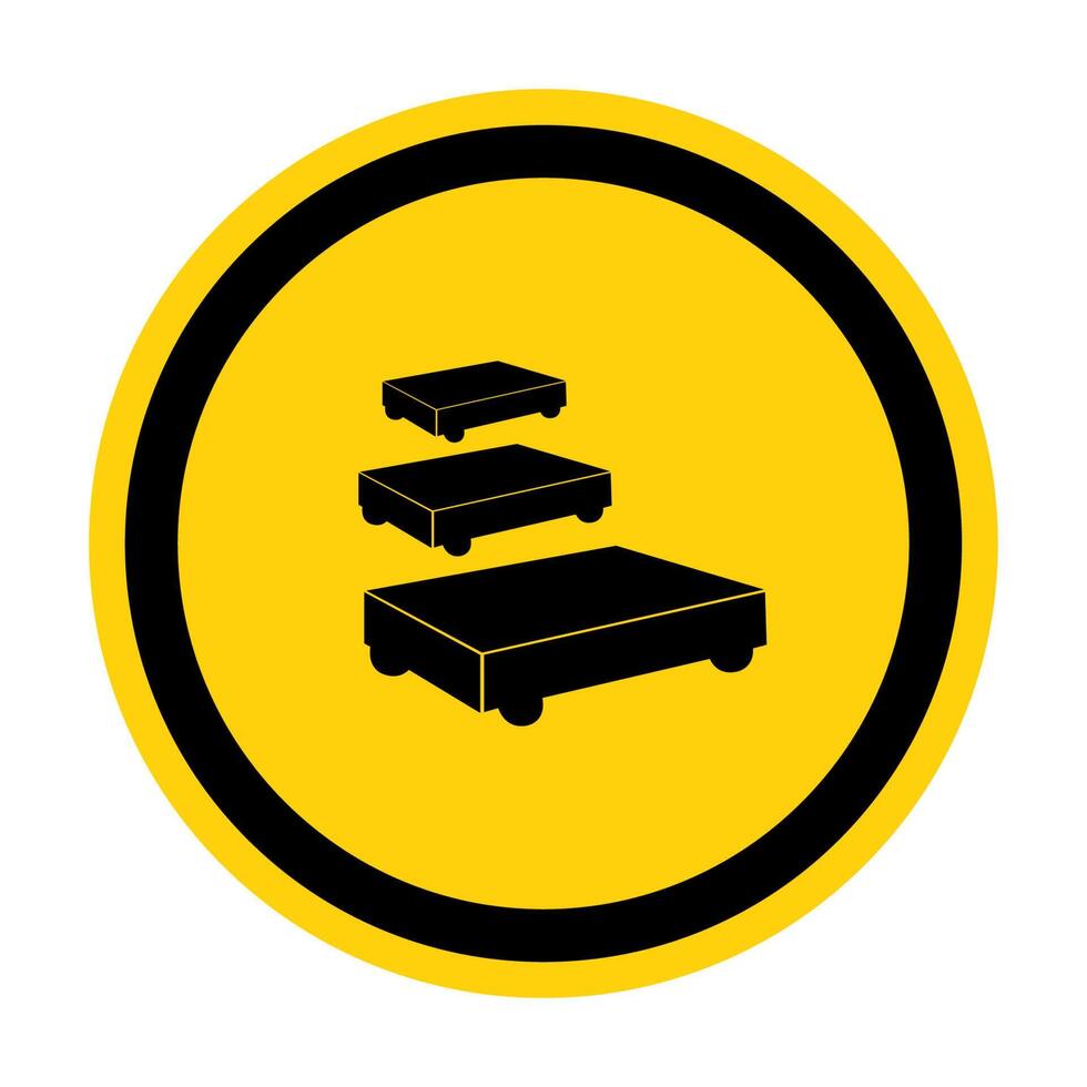 PPE Icon.Paint Trolley Parking Symbol Sign Isolate On White Background,Vector Illustration EPS.10 vector