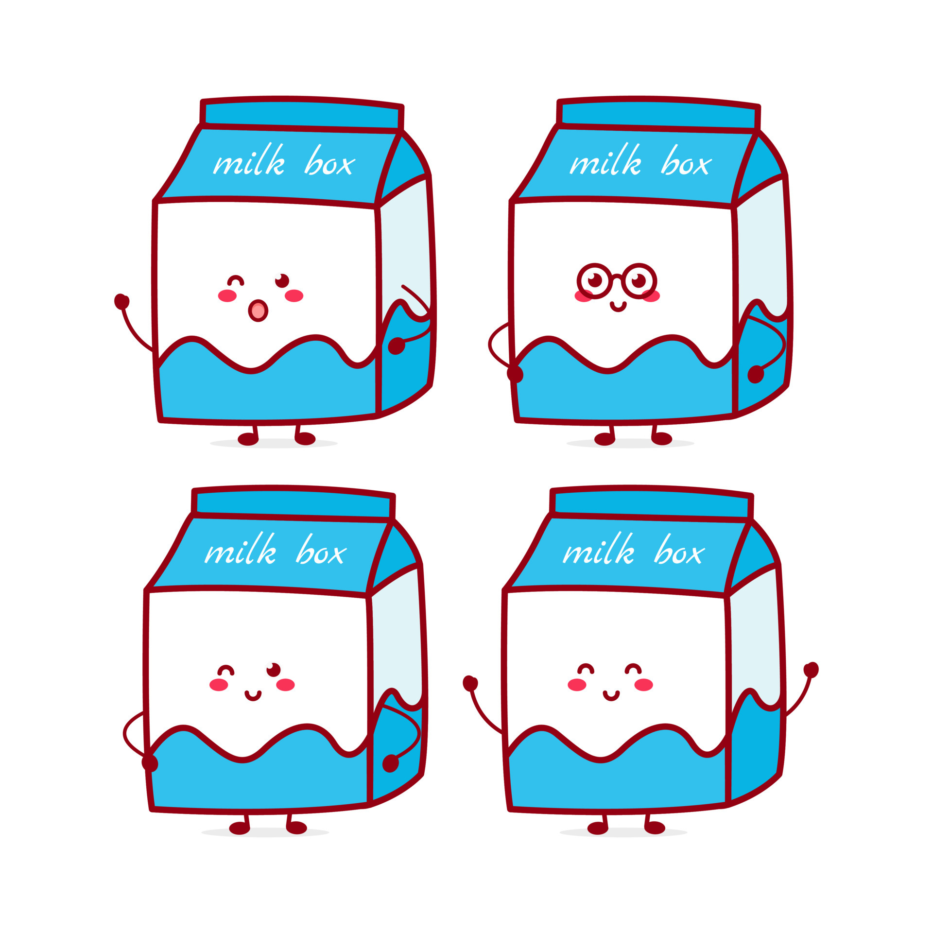 Cute funny milk box expression character. Vector hand drawn cartoon mascot character illustration icon. Isolated on white background. food character concept 3684806 Vector Art at Vecteezy Cute funny milk box expression character. Vector hand drawn cartoon mascot character illustration icon. Isolated on white background. food character concept 3684806 Vector Art at Vecteezy