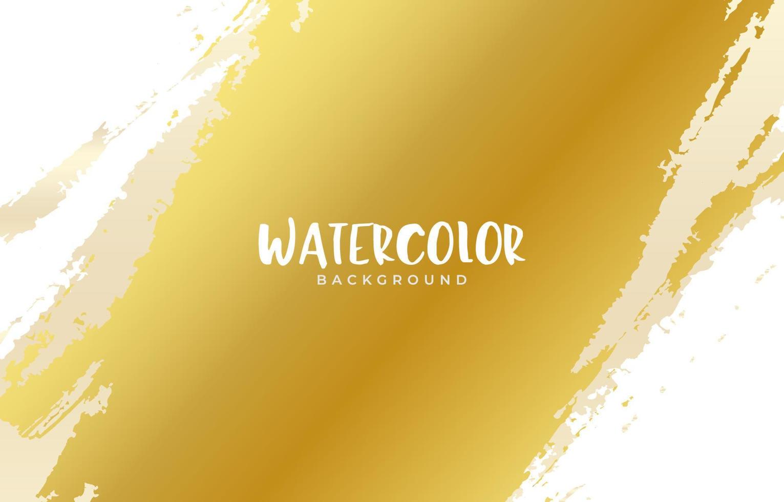 nice golden watercolor background design with text space vector