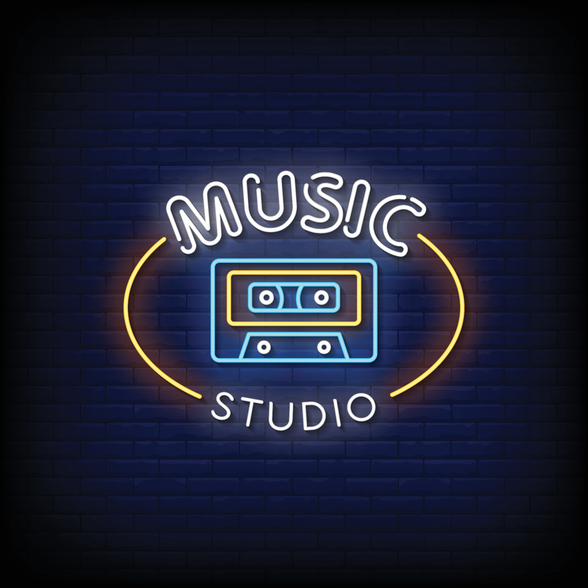 studio neon font