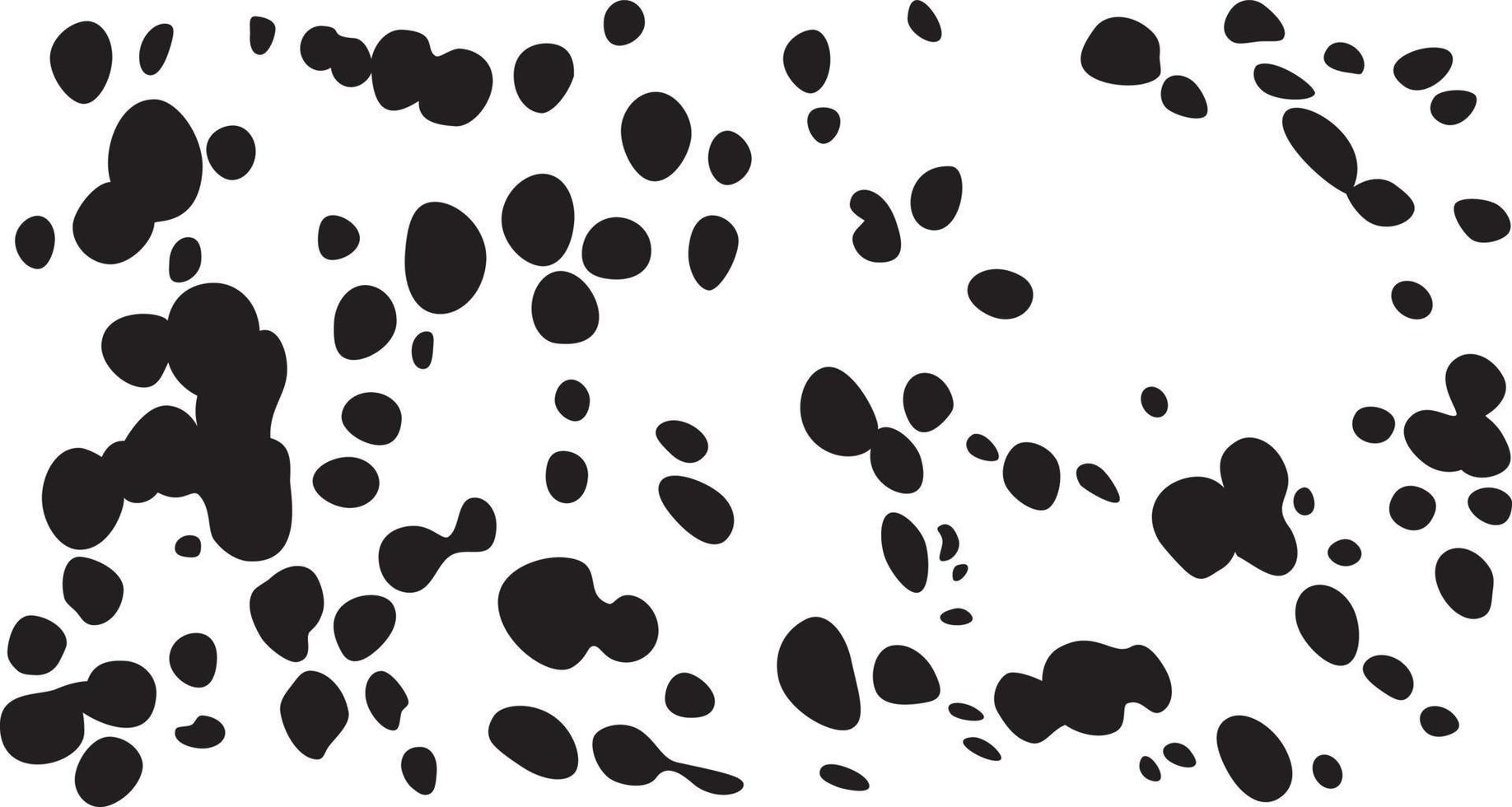 Dalmatians Spots Background vector