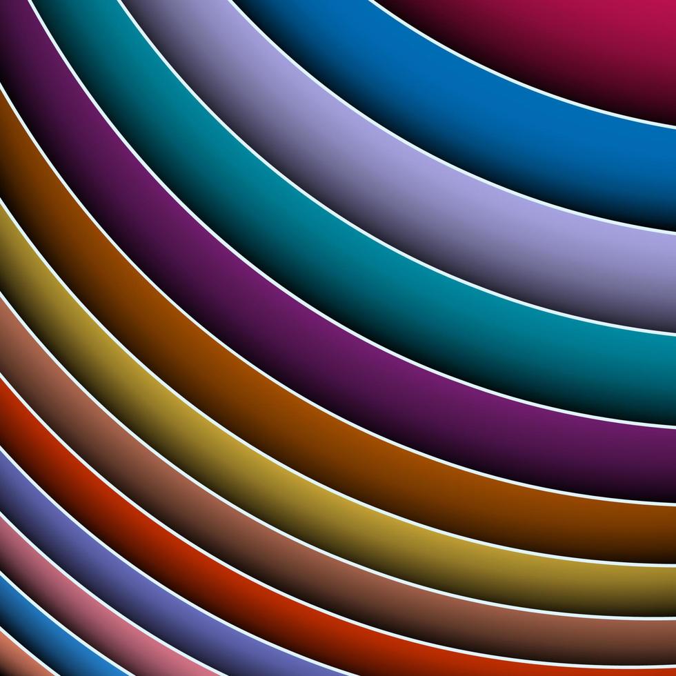 fondo abstracto de líneas de colores vector