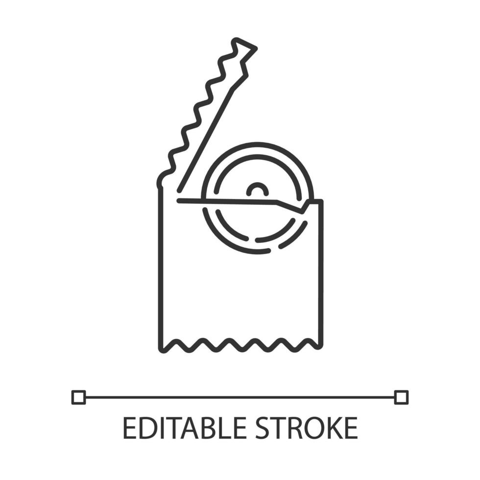 Condom linear icon vector