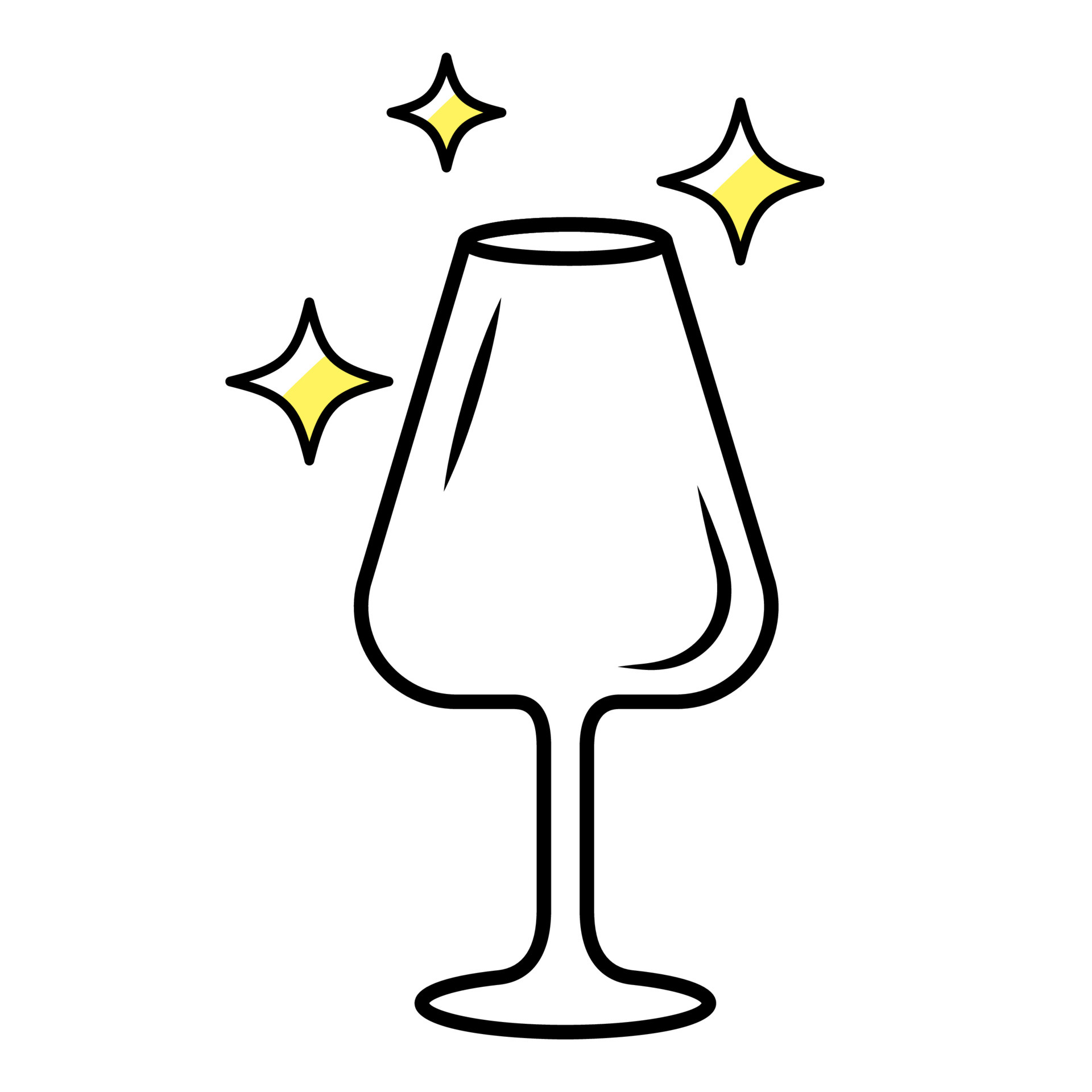 Port wine empty glass color icon 3686034 Vector Art at Vecteezy