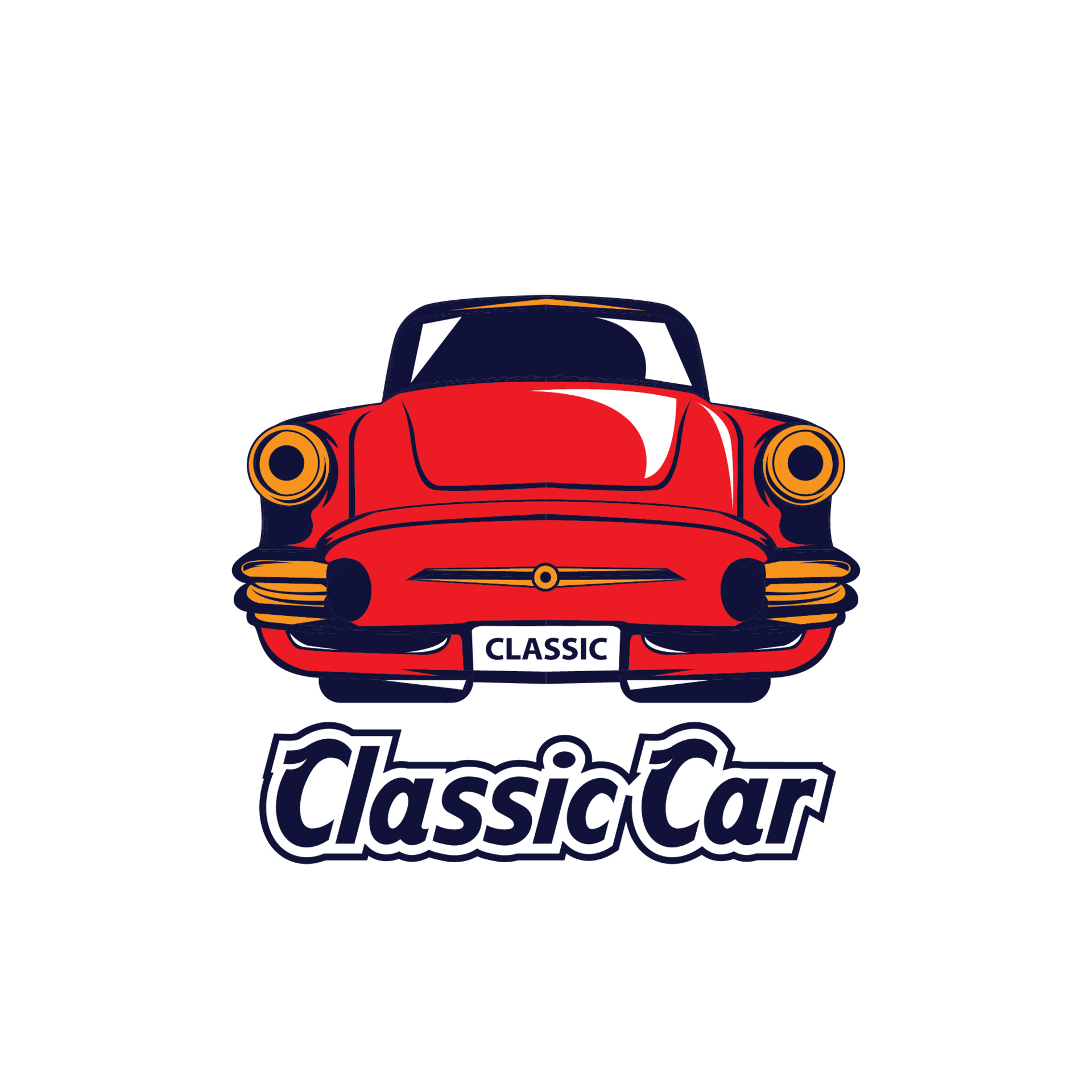 Classic muscle car vector labels 3686581 Vector Art at Vecteezy