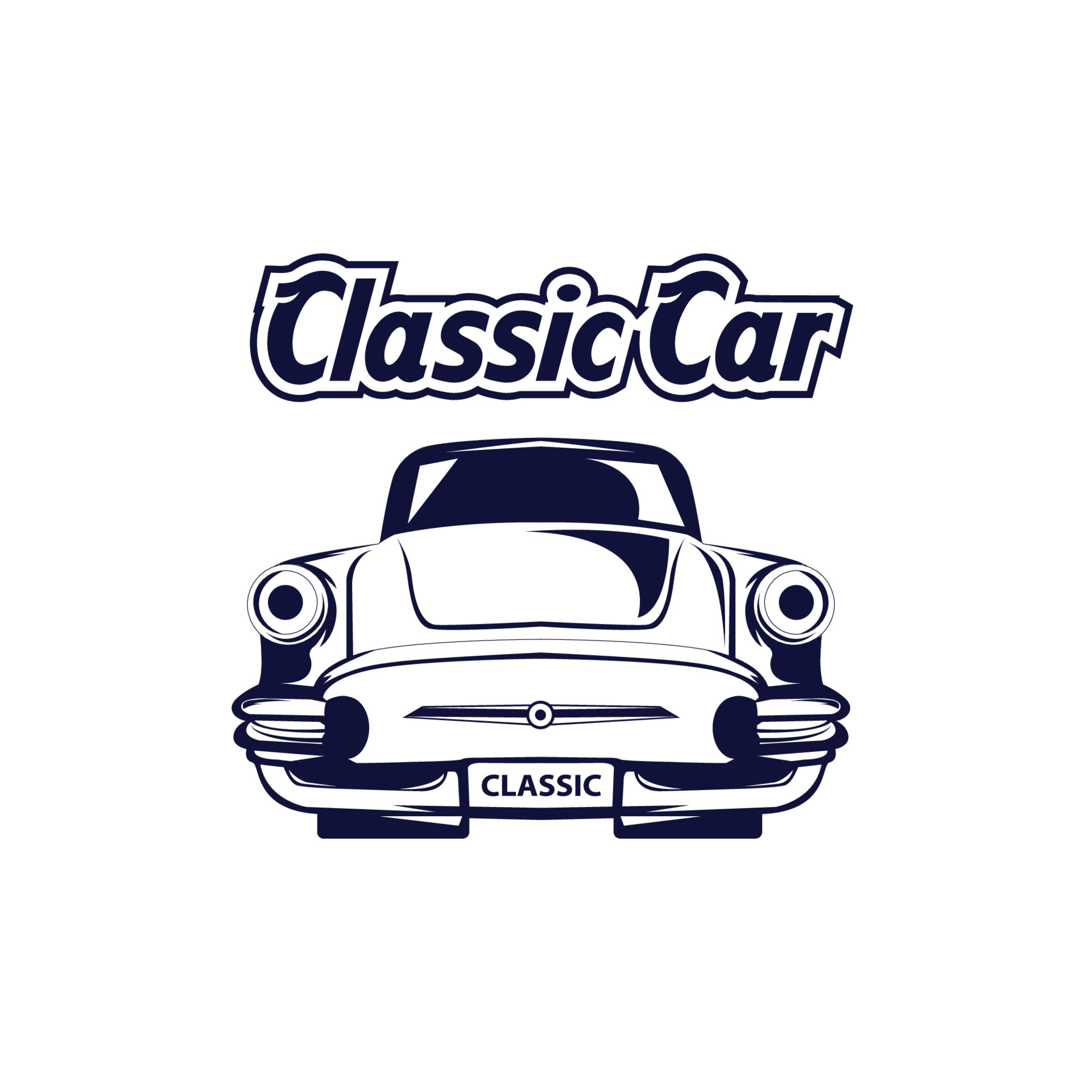 Classic muscle car vector labels 3686583 Vector Art at Vecteezy