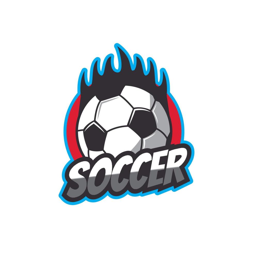 Soccer logo, American logo, Classic logo vector