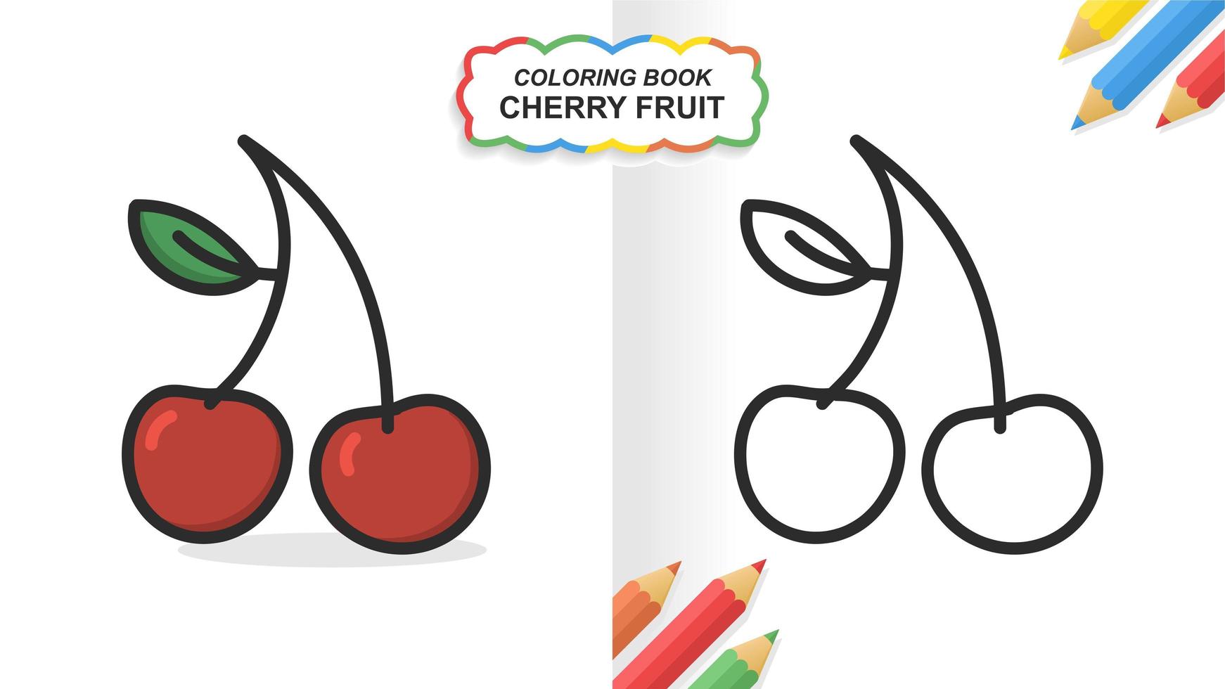 Libro de colorear dibujado a mano de fruta de cereza para aprender. color plano listo para imprimir 3686797 Vector en Vecteezy libro-de-colorear-dibujado-a-mano-de-fruta-de-cereza-para-aprender-color-plano-listo-para-imprimir-3686797-vector-en-vecteezy