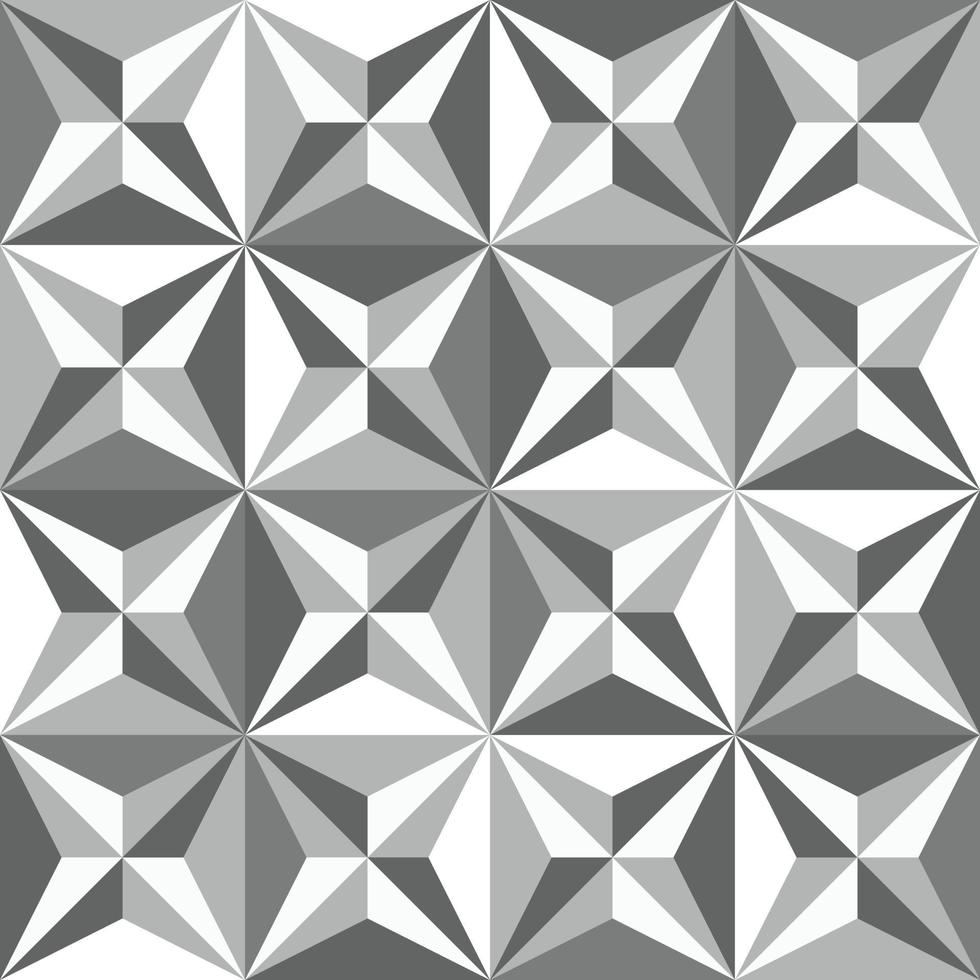 patrón de formas de geometrías vector
