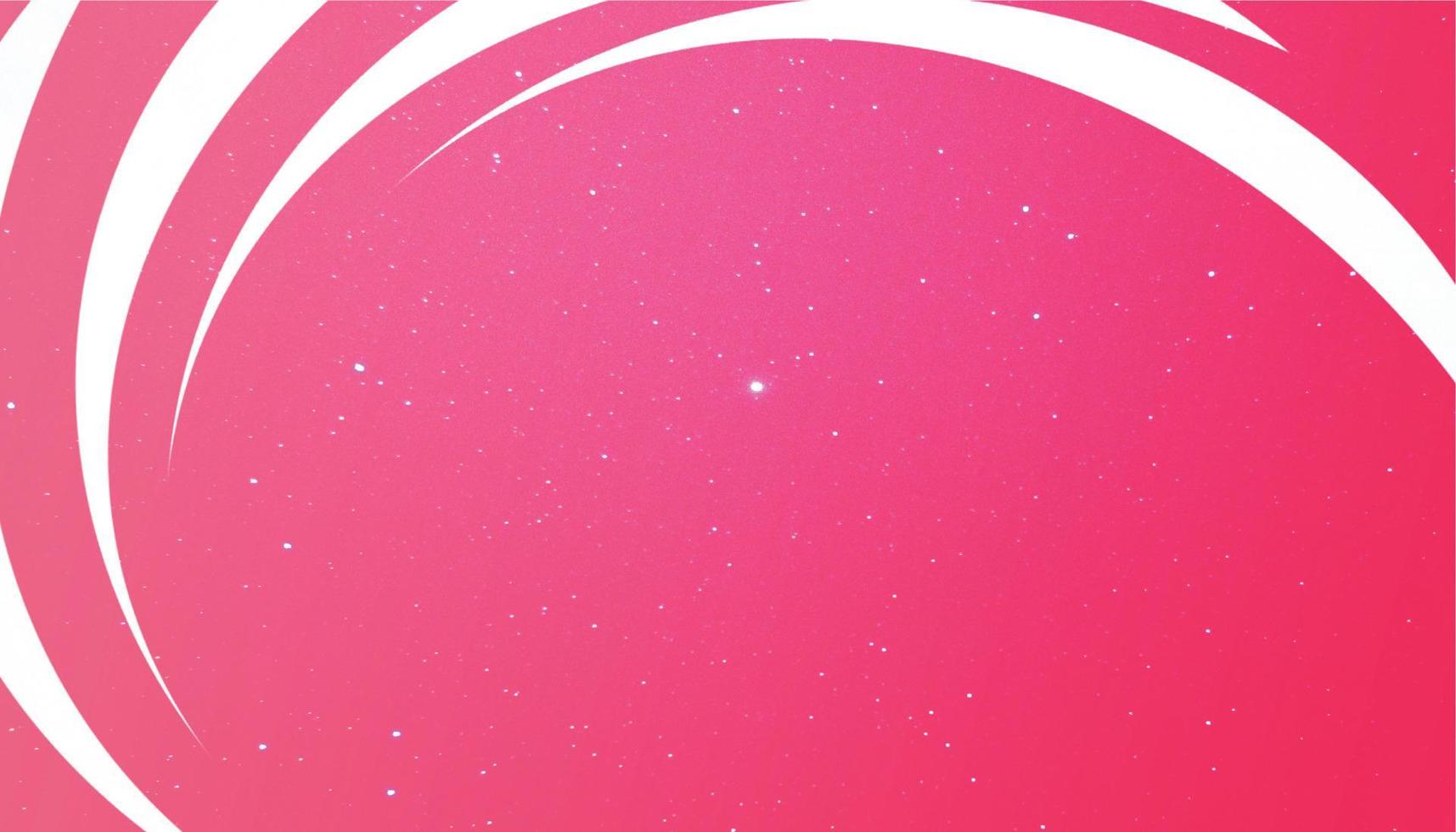 White Curves with a pink background vector