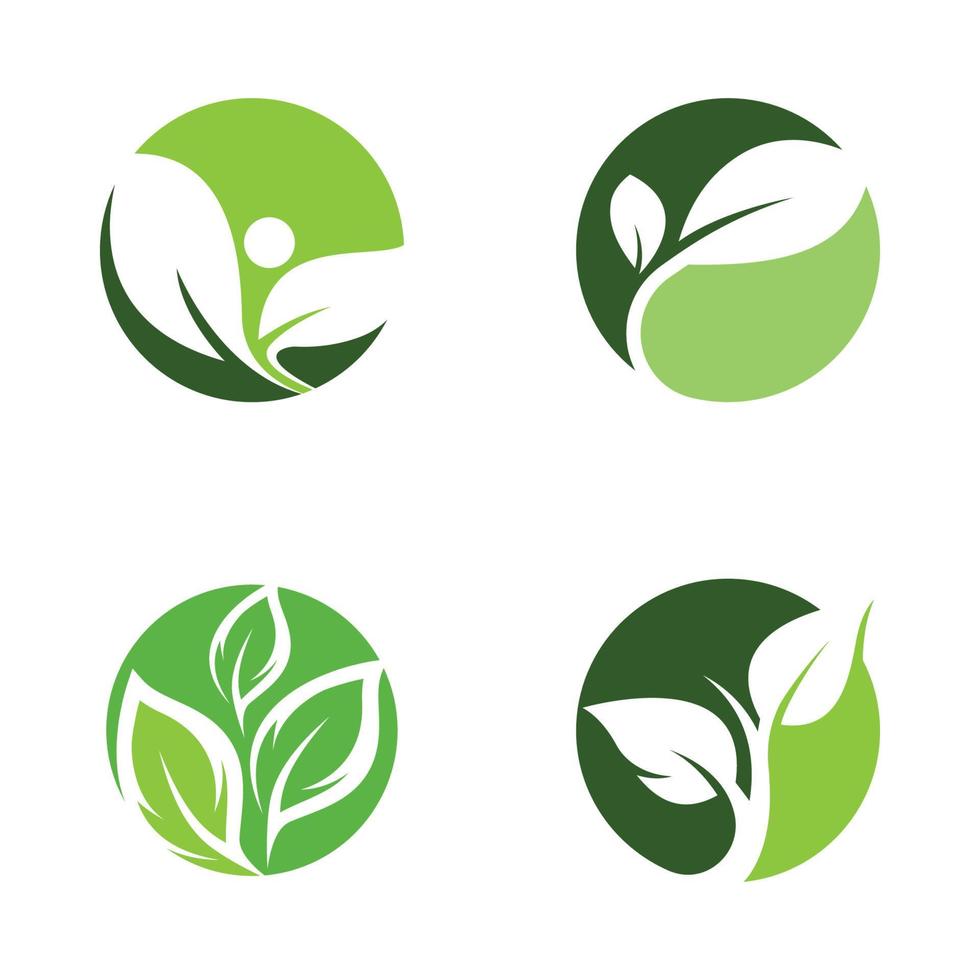 Ecology logo images illustration vector