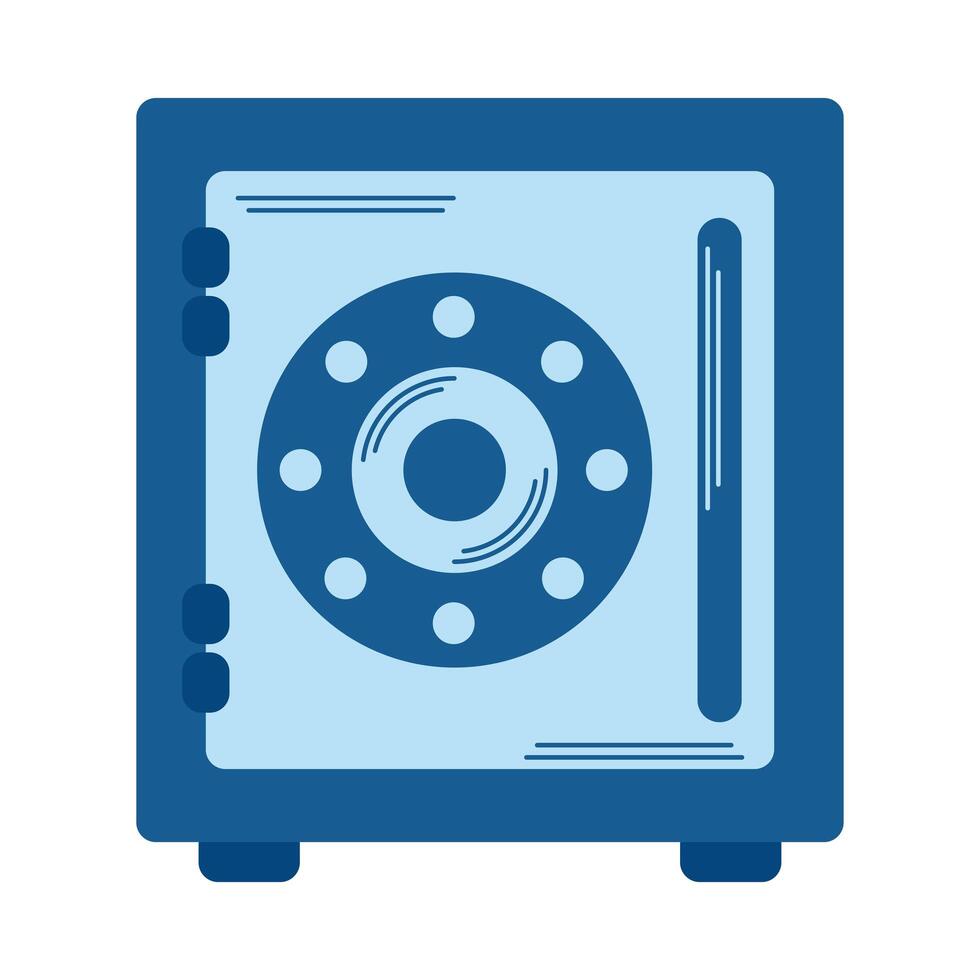safe box banking vector