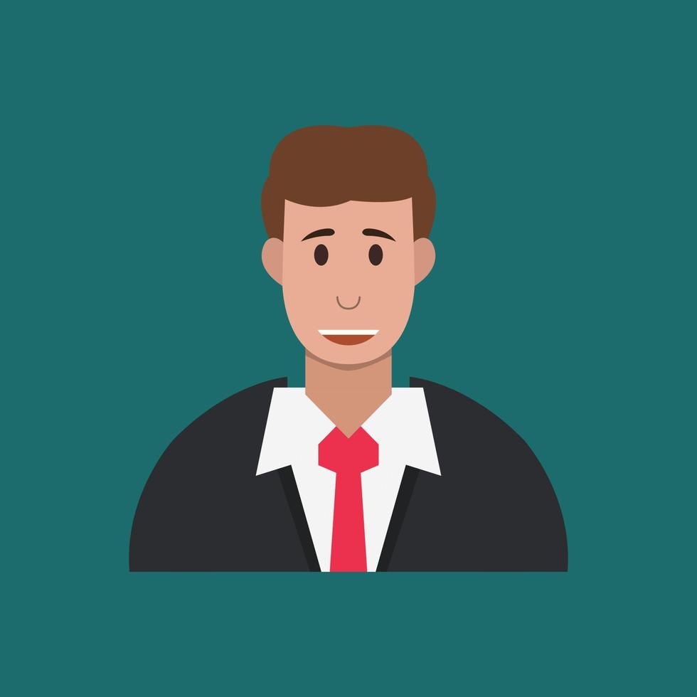 Business man on background vector