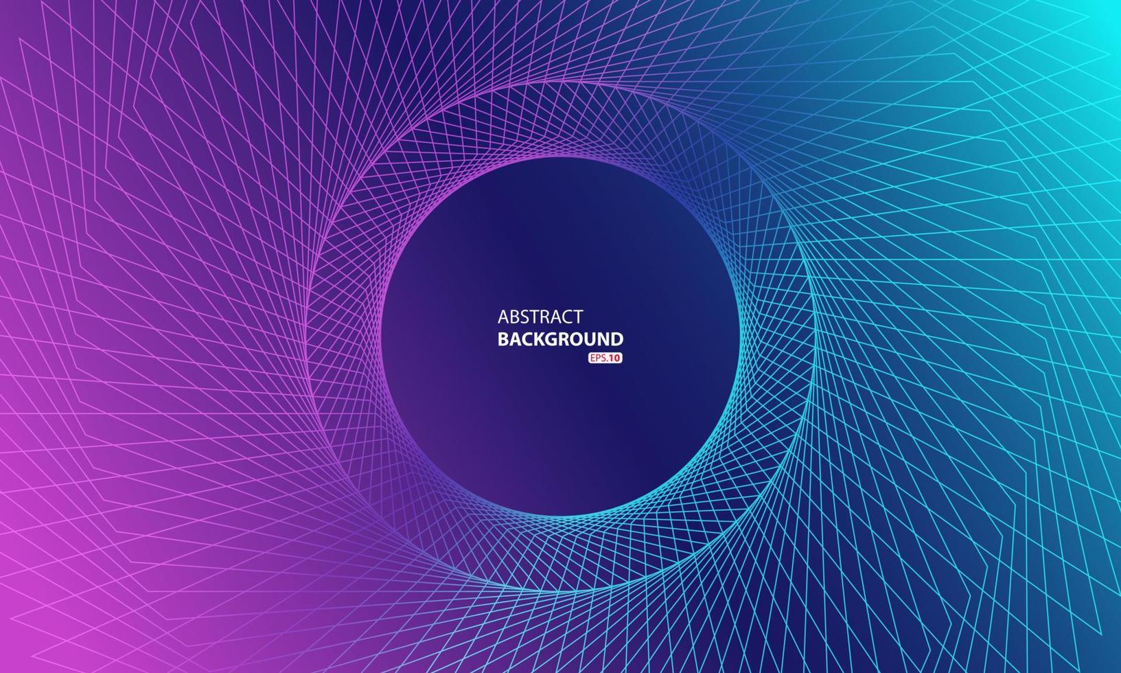 abstract circle swirl vector background