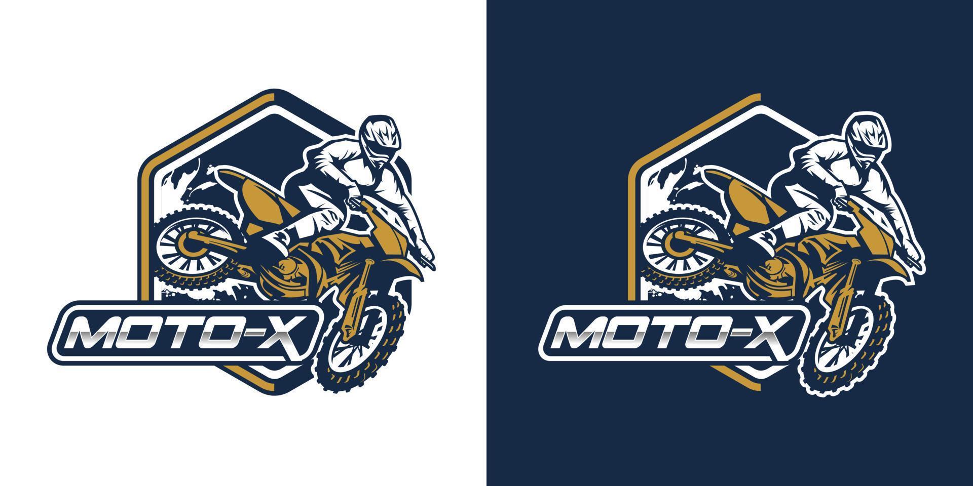 motocross logo vector