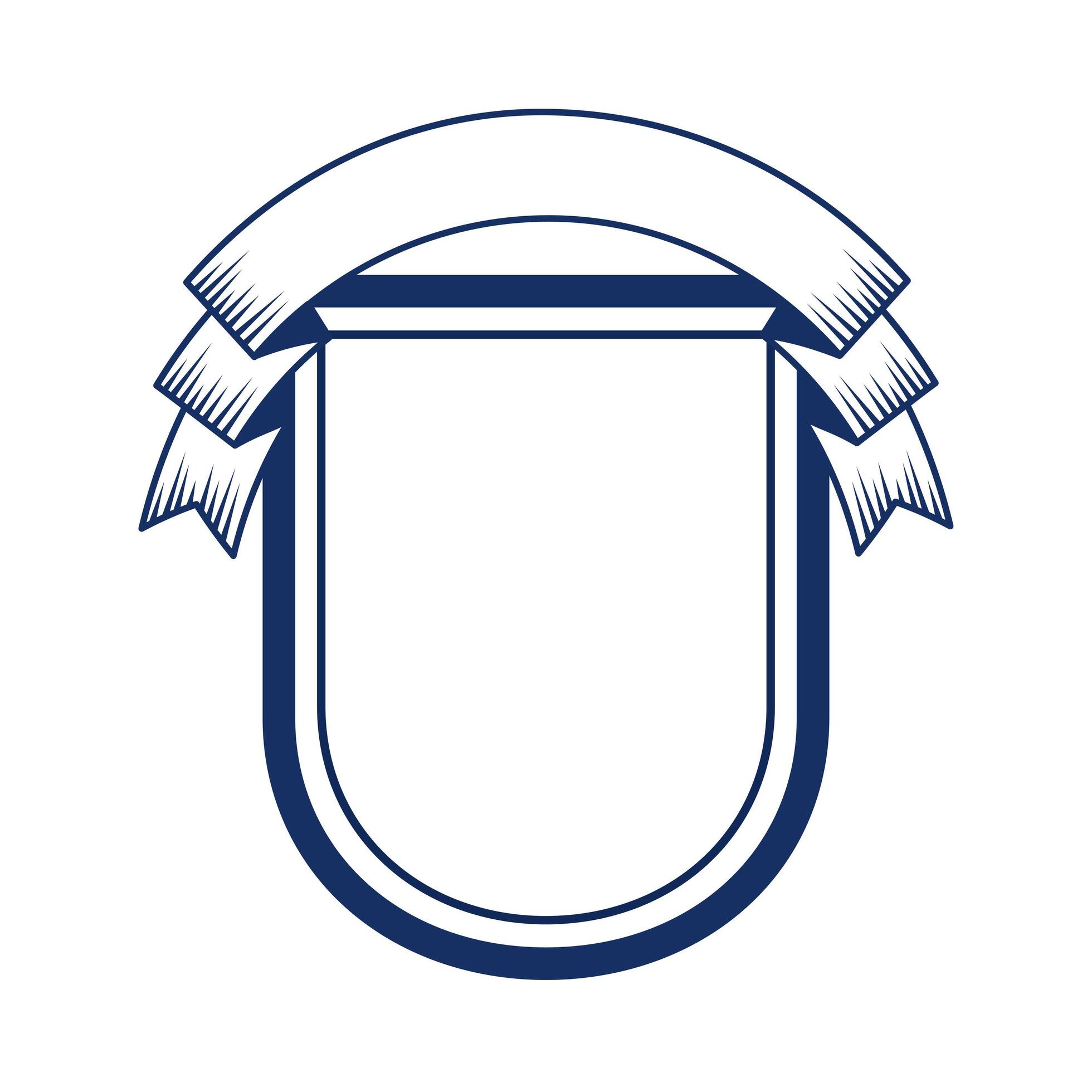 shield and ribbon 3689730 Vector Art at Vecteezy
