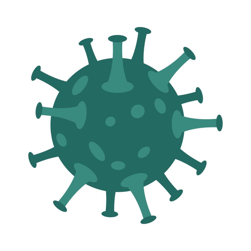 covid19 particle virus isometric icon vector