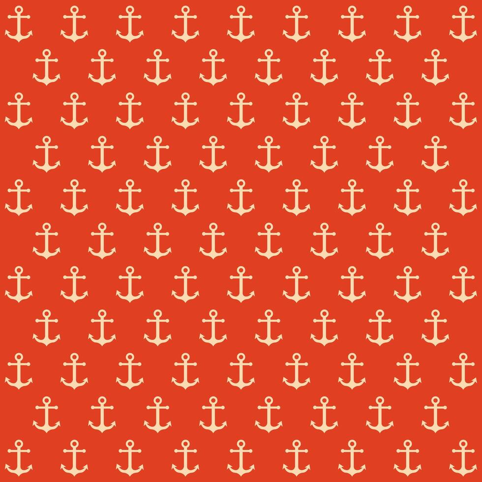 anchors nautical pattern vector