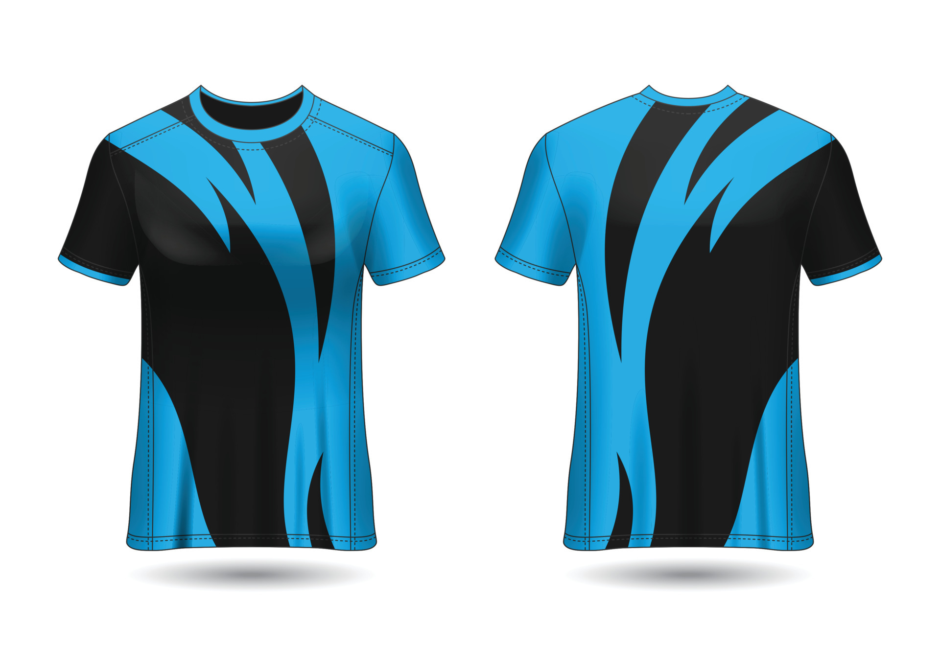 T-Shirt Sport Design. Racing jersey Vector 3690240 Vector Art at