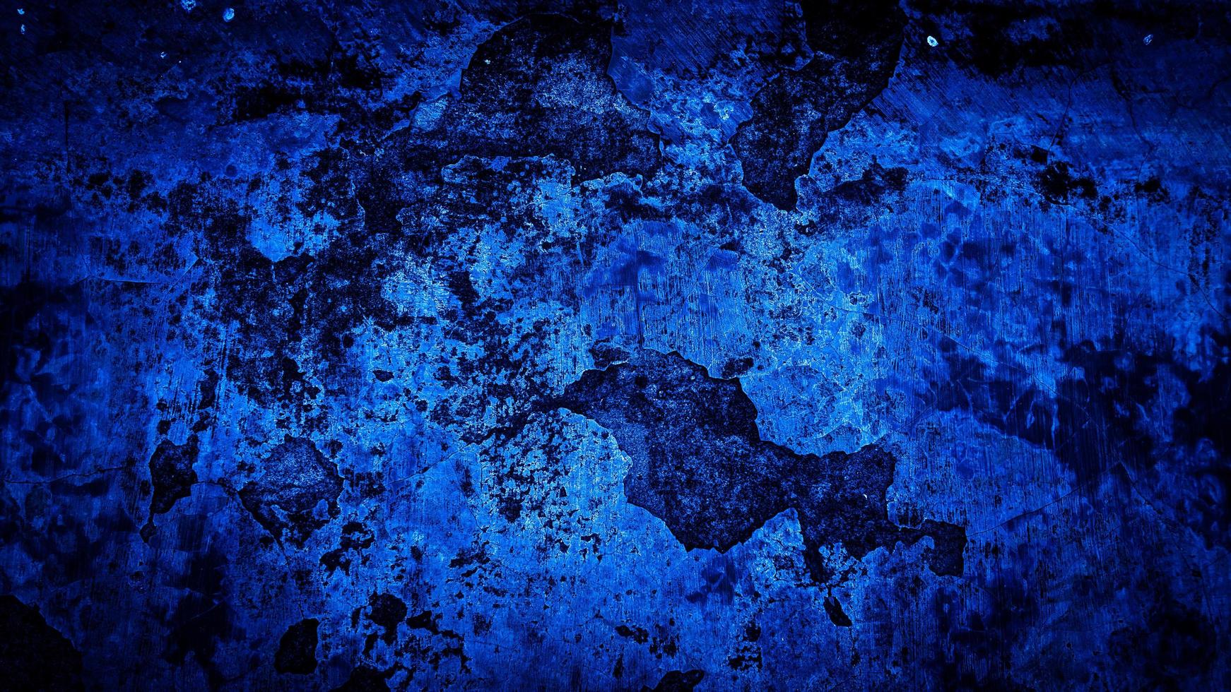 Fondo de grunge de pared azul. fondo abstracto foto