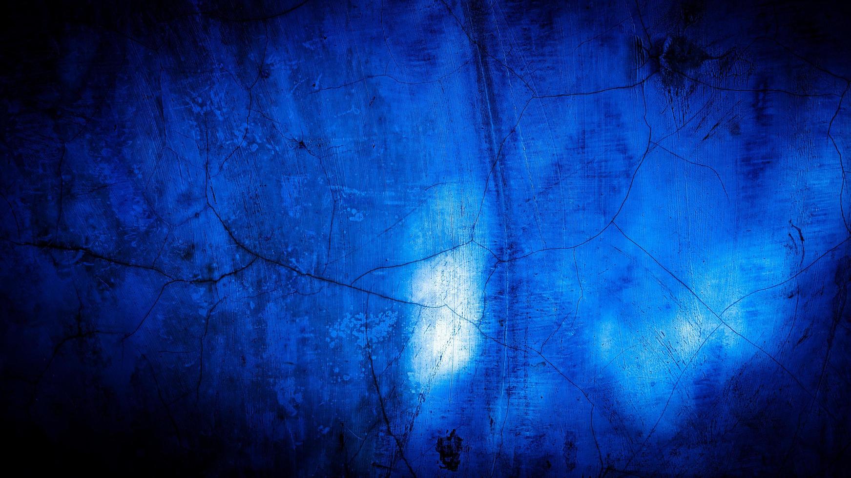 Fondo de grunge de pared azul. fondo abstracto foto