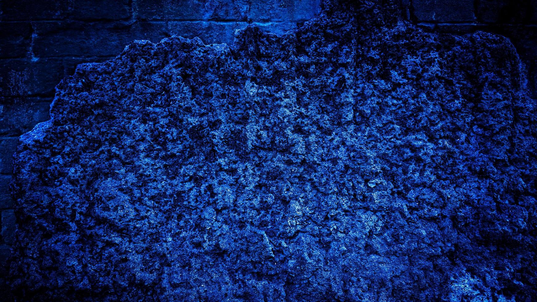 Fondo de grunge de pared azul. fondo abstracto foto