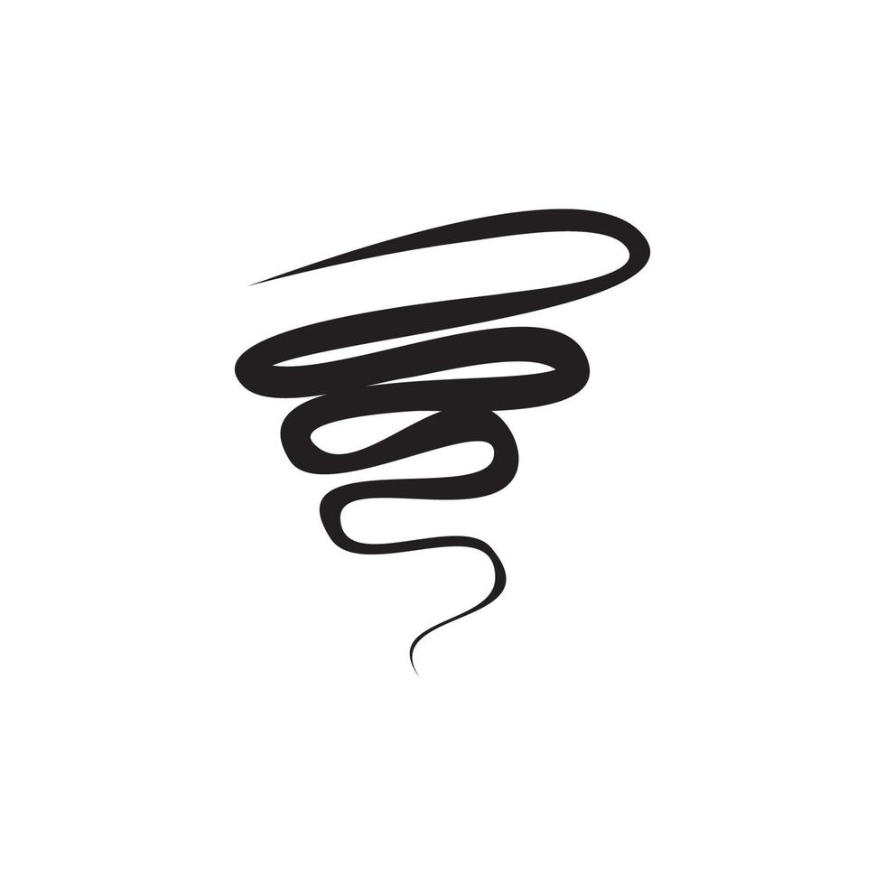 Tornado symbol vector illustration