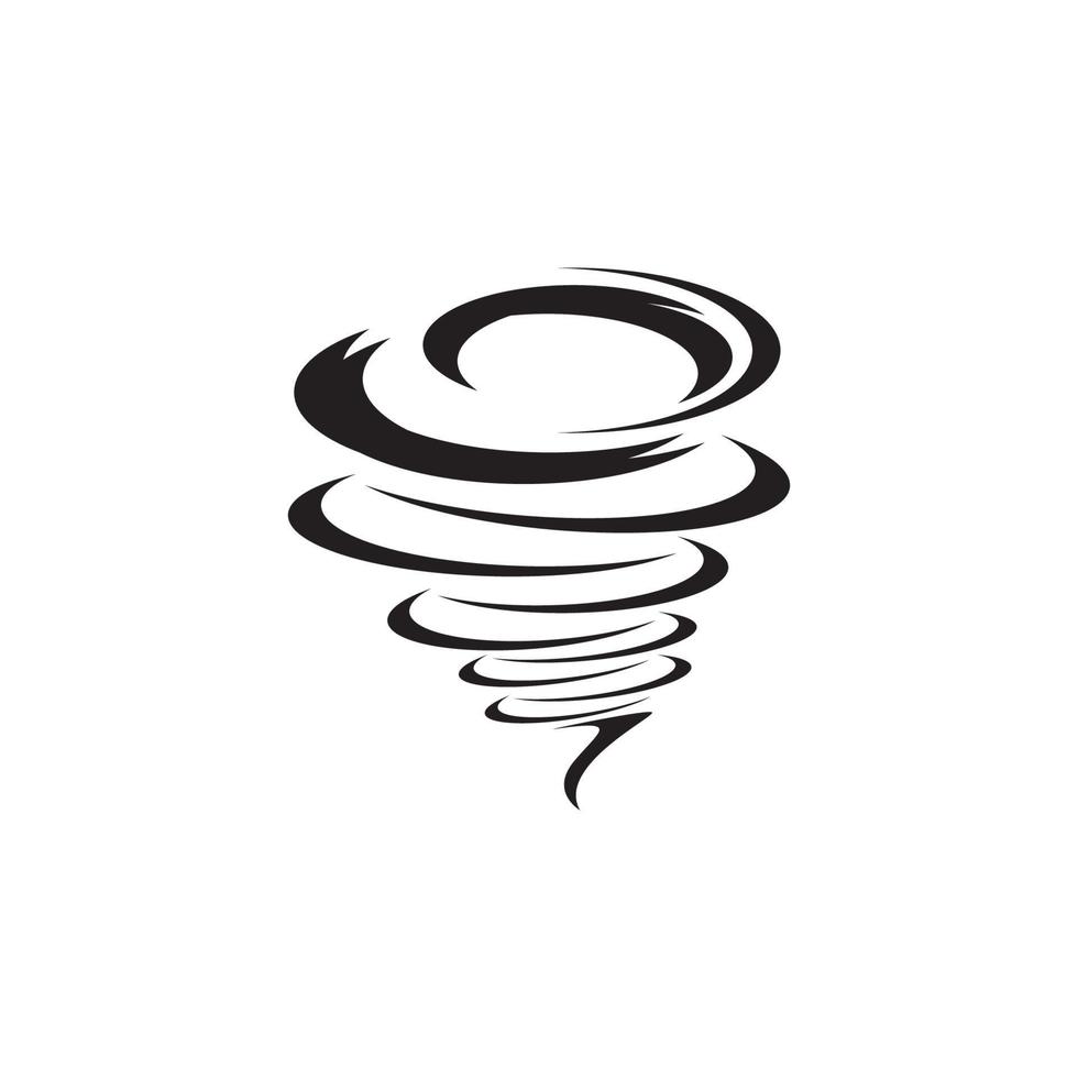 Tornado symbol vector illustration