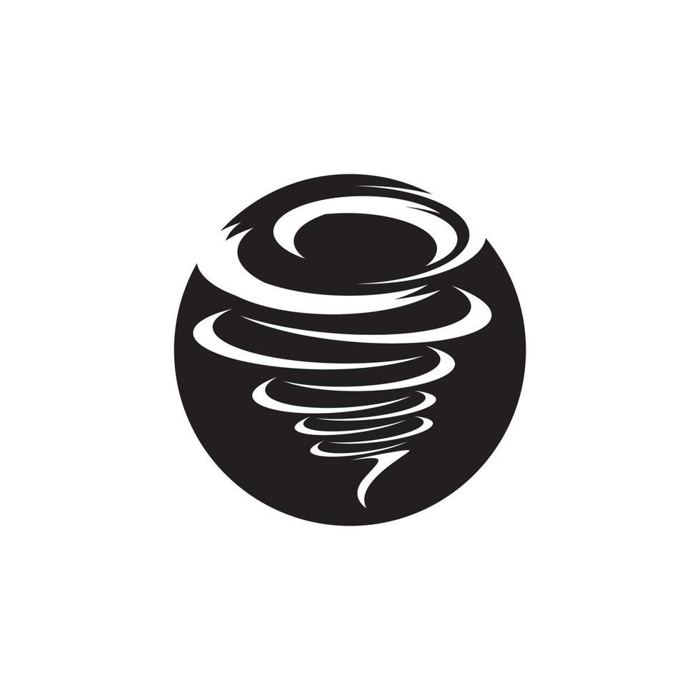 Tornado symbol vector illustration