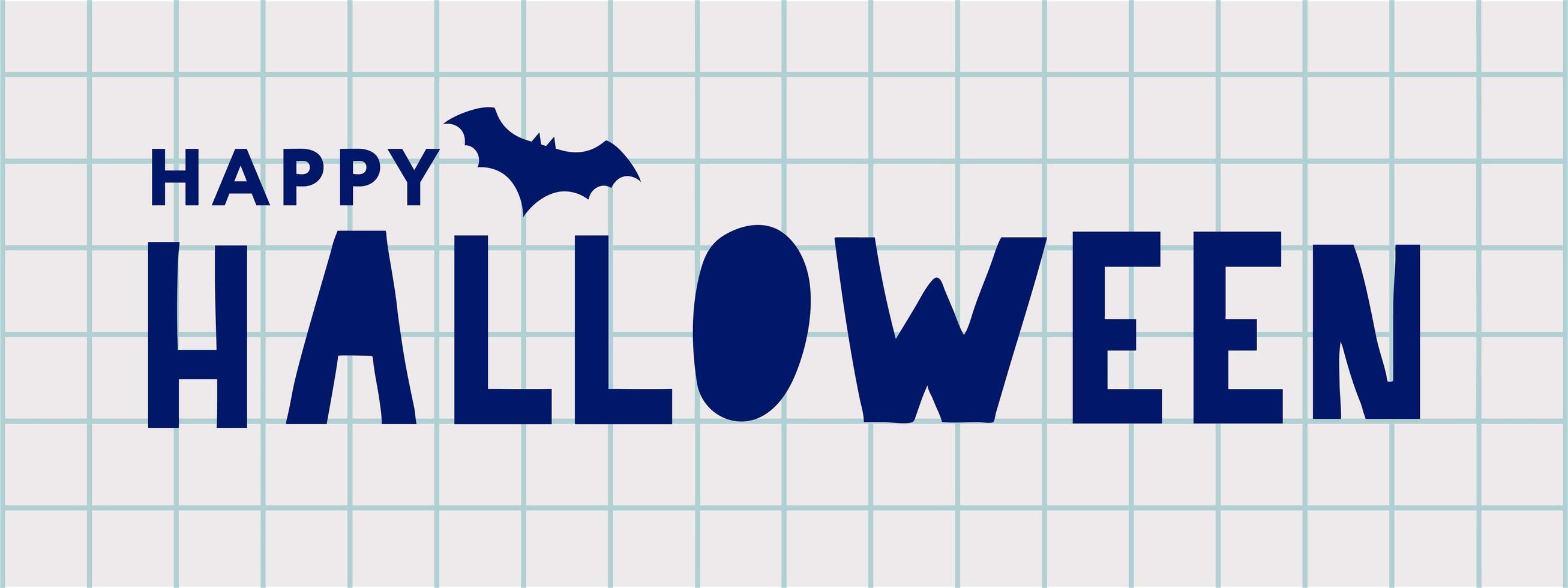 feliz halloween texto banner letras vacaciones oferta especial compre ahora vector