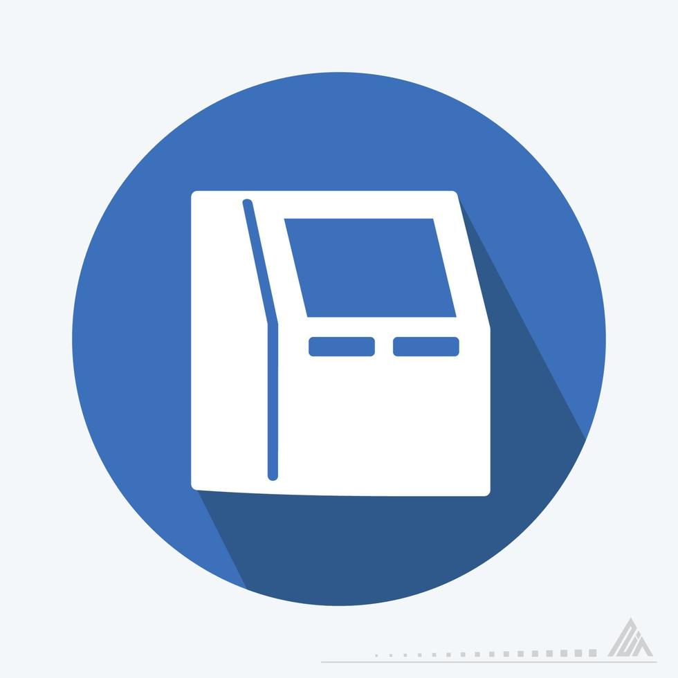 Vector Graphic of ATM Machine - Flat Style