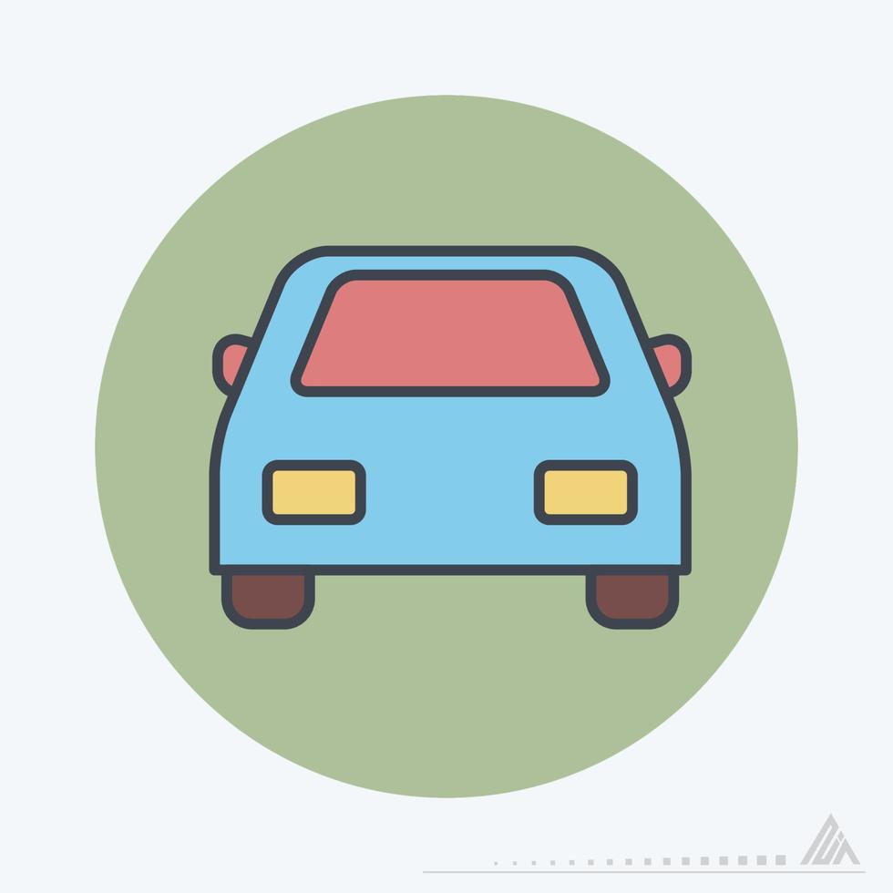 Vector Graphic of Car - Color Mate Style