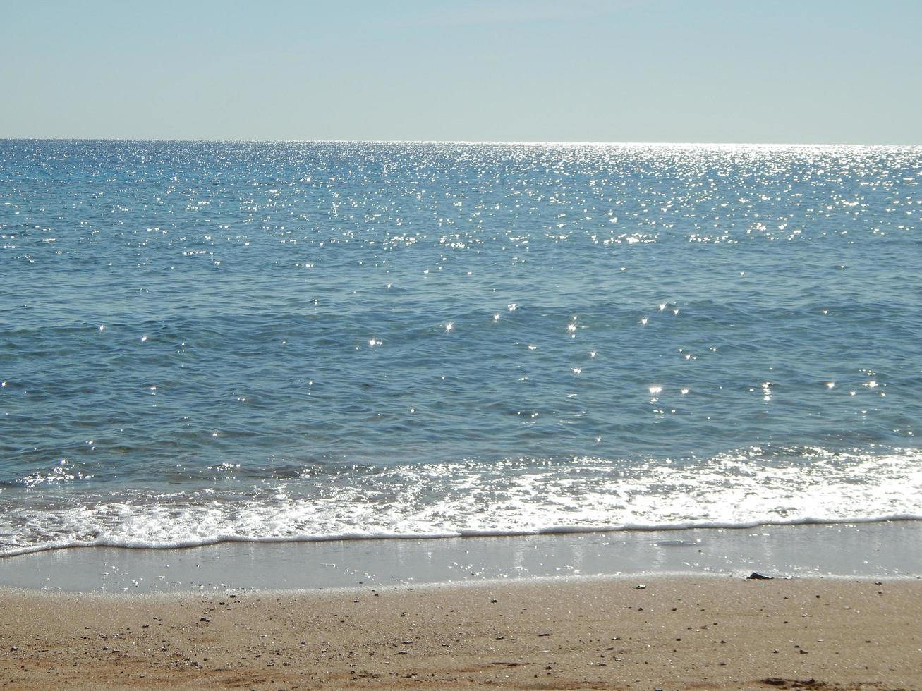 Nature beaches of the resort in Egypt Sharm El Sheikh photo