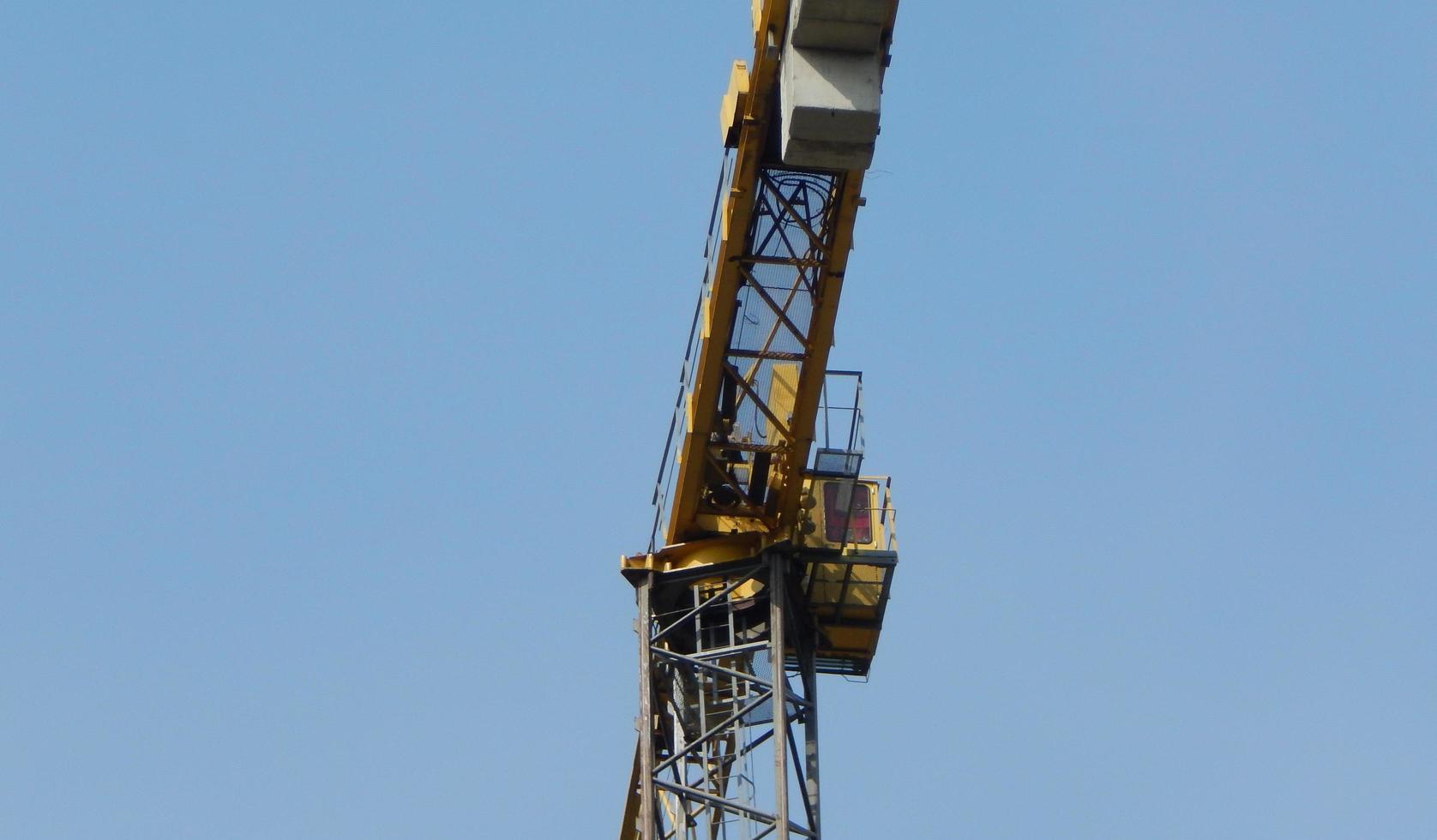 Construction of a residential building in a building photo