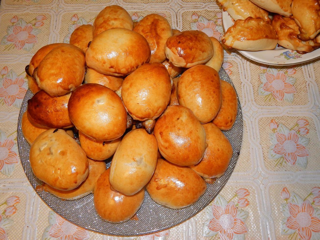 empanadas horneadas en el horno foto